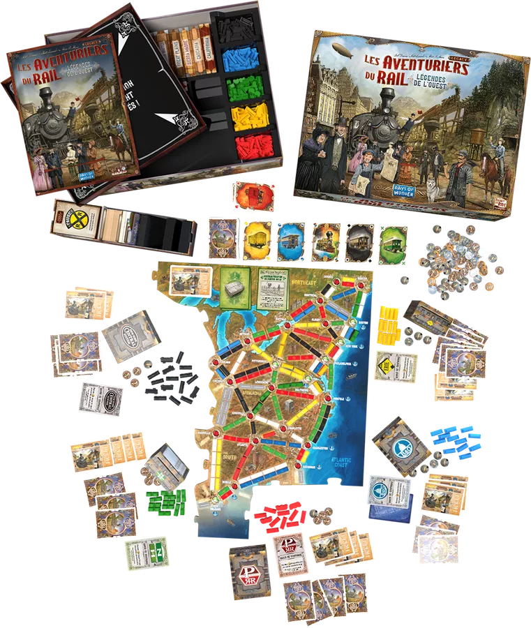 Ticket to Ride Legacy: Legends of the West